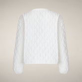 Piumino donna Fara bianco | Save The Duck