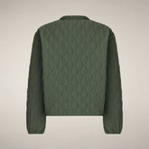 Piumino donna Fara verde timo | Save The Duck