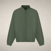 Herren-Bomberjacke Astor in Thymian-grün | Save The Duck