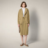 Giacca donna Irma marrone khaki | Save The Duck