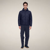 Herren-Steppjacke Prosper in Marineblau | Save The Duck