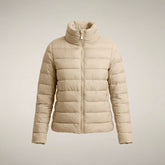 Damen-Steppjacke Susy in Steinbeige - Damen Animal Free Steppjacken | Save The Duck