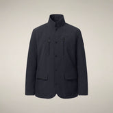 Giacca uomo Bogart blu nero - FW26 Man | Save The Duck