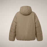 Damen-Steppjacke Aline in Steinbeige | Save The Duck