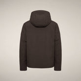 Giacca uomo Albin grigio elefante | Save The Duck