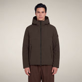 Giacca uomo Albin grigio elefante | Save The Duck