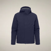 Herren-2-in-1-Parka Lautor Combined in Marineblau | Save The Duck