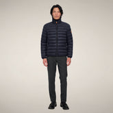 Herren-2-in-1-Parka Lautor Combined in Marineblau | Save The Duck