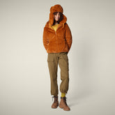 Damen-Wendejacke Laila in Caramel Brown | Save The Duck