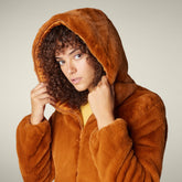 Damen-Wendejacke Laila in Caramel Brown | Save The Duck