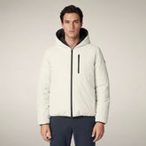Herren-Wendejacke Ezra in Rainy Beige | Save The Duck