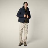 Giacca uomo Ezra in blu nero | Save The Duck