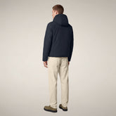 Herren-Wendejacke Ezra in Blau-Schwarz | Save The Duck