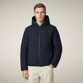Herren-Wendejacke Ezra in Blau-Schwarz | Save The Duck