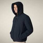 Giacca uomo Ezra in blu nero | Save The Duck