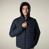 Giacca uomo Ezra in blu nero | Save The Duck