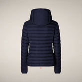 Piumino con cappuccio donna Daisy blu navy | Save The Duck
