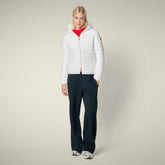 Piumino donna animal-free Daisy bianco panna - Icons Donna | Save The Duck
