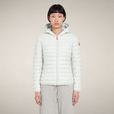 Damen-Steppjacke Daisy in Off White | Save The Duck