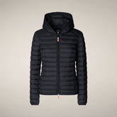 Piumino donna Daisy blu nero | Save The Duck