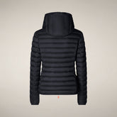 Piumino donna Daisy blu nero | Save The Duck