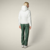 Piumino donna animal-free Alexis bianco panna - Icons Donna | Save The Duck