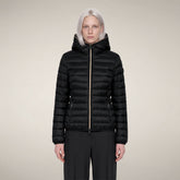 Damen-Steppjacke Alexis in Schwarz | Save The Duck