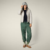 Piumino donna animal-free Alexis beige chiaro - Icons Donna | Save The Duck