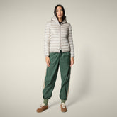 Piumino donna animal-free Alexis beige chiaro - Icons Donna | Save The Duck