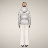 Women's Puffer Jacket Alexis in Rainy Beige - Women's Animal-Free Puffer jackets | Save The Duck