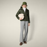 Piumino donna animal-free Alexis verde bosco - Icons Donna | Save The Duck