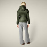 Piumino donna animal-free Alexis verde bosco - Icons Donna | Save The Duck