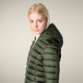 Piumino donna animal-free Alexis verde bosco - Icons Donna | Save The Duck