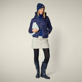 Piumino donna animal-free Alexis blu navy | Save The Duck