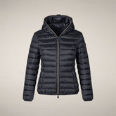 Damen-Steppjacke Alexis in Blau-Schwarz | Save The Duck