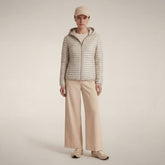 Piumino donna Alexa grigio perla | Save The Duck