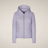 Piumino donna Alexa lilla opale | Save The Duck