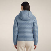 Piumino donna Alexa azzurro polvere | Save The Duck
