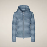 Piumino donna Alexa azzurro polvere | Save The Duck