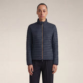 Women's Puffer Jacket Andreina in Blue Black | Save The Duck