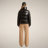 Women's Puffer Jacket Isla in Black - Preview FW26 Woman | Save The Duck