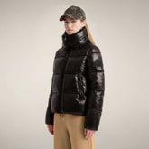 Women's Puffer Jacket Isla in Black | Save The Duck
