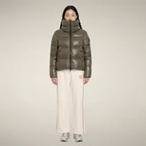 Isla In Gunmetal Grey (10044) FW26 | Save The Duck