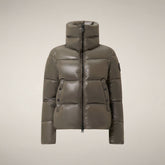 Isla In Gunmetal Grey (10044) FW26 | Save The Duck