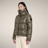 Isla In Gunmetal Grey (10044) FW26 | Save The Duck