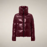 Women's Puffer Jacket Isla in Wine Red | Save The Duck