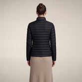 Women's puffer jacket Carly in black | Save The Duck
