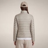 Piumino donna Carly Beige chiaro | Save The Duck