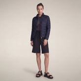 Women's puffer jacket Carly in navy blue | Save The Duck
