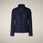 Women's puffer jacket Carly in navy blue | Save The Duck